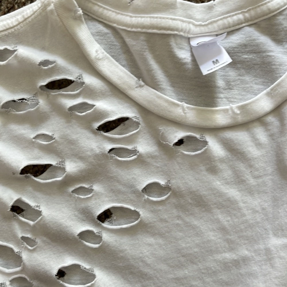 Alternative Apparel Destructed Top - image 2